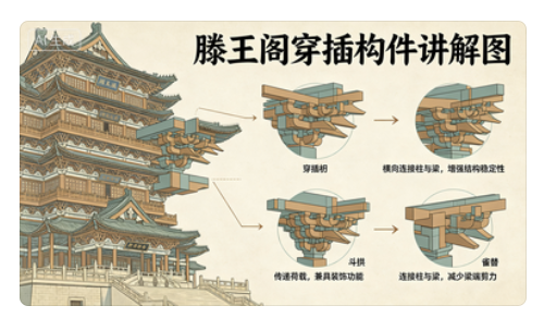 穿插构件