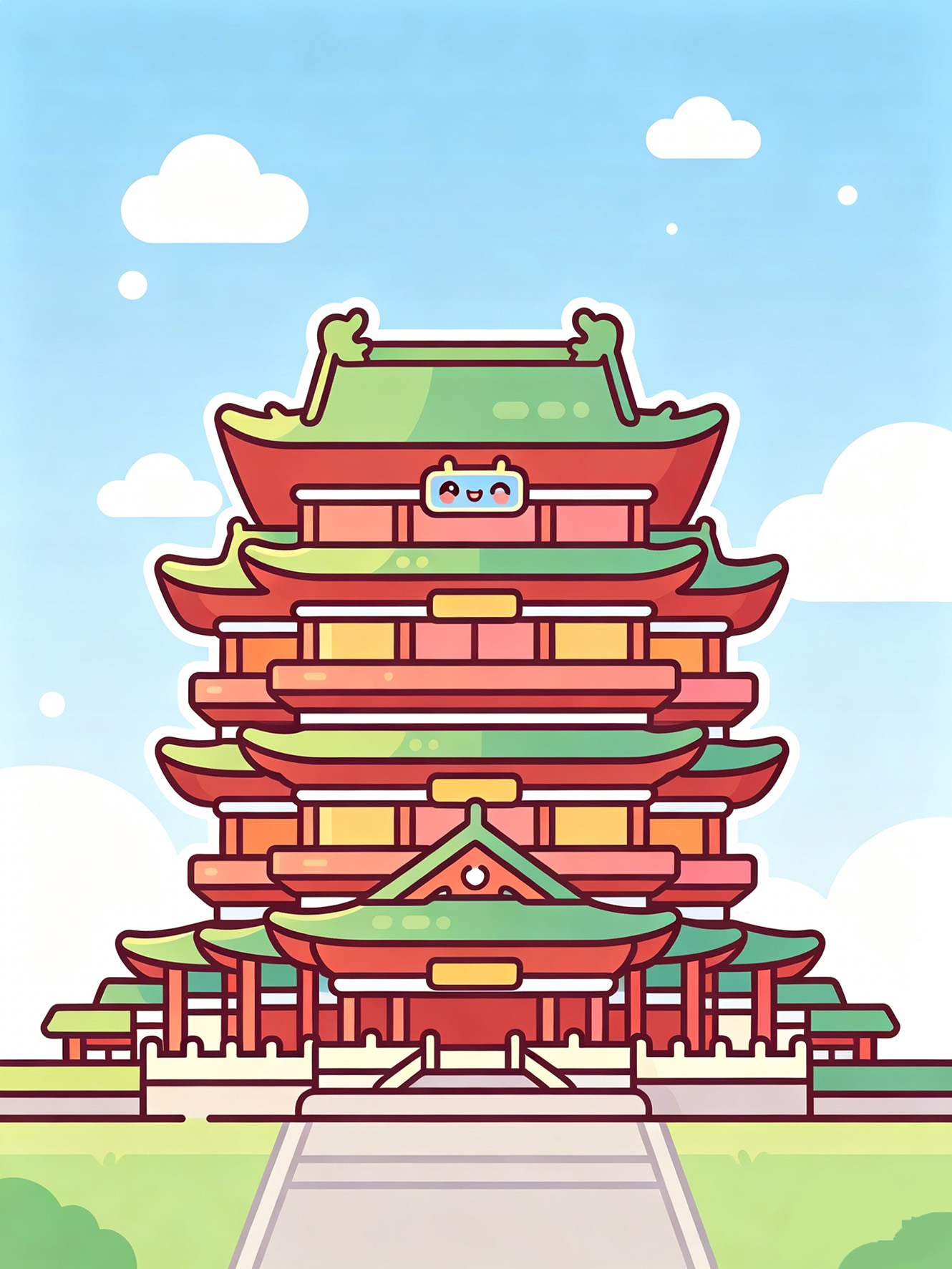 Q版插画